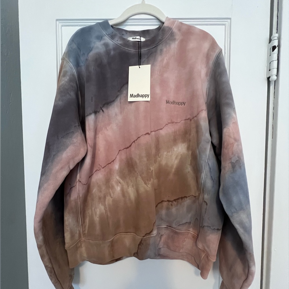 MADHAPPY LTD EDITION DROP HERITAGE CREWNECK BEDROCK.